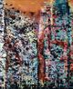 Sentinelles 5 by Philippe Cognee contemporary artwork Painting