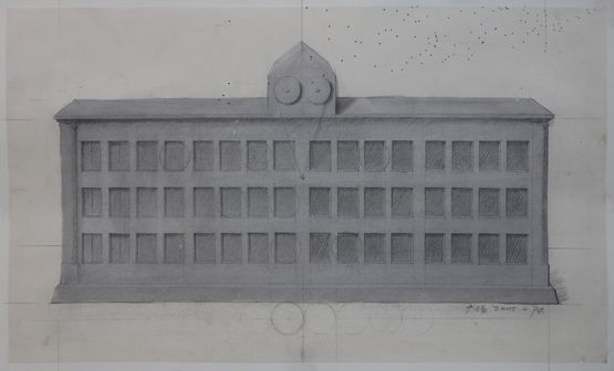 The Square  by Lu Lei contemporary artwork Works on Paper