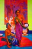 Anthroporn 2 by Zico Albaiquni contemporary artwork Painting