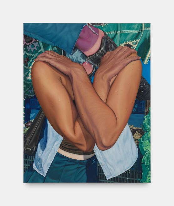 Worlds apart but close at heart by Bobbi Essers contemporary artwork Painting