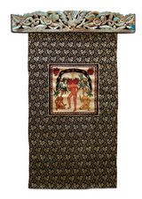 Temple of God Fire by Citra Sasmita contemporary artwork painting sculpture textile