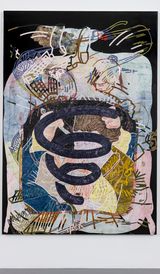 A Mother by Helen Johnson contemporary artwork drawing painting