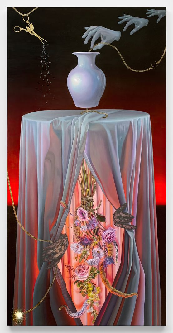 Birth of Flowers by Marisa Adesman contemporary artwork Painting