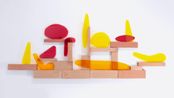 Blinky and its decorative shapes H by Oscar Abraham Pabon contemporary artwork Sculpture