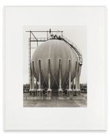 GasTank Wesseling D by Bernd  Hilla Becher contemporary artwork photography