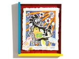 YUM and MOON by Yusuke Toda contemporary artwork works on paper mixed media