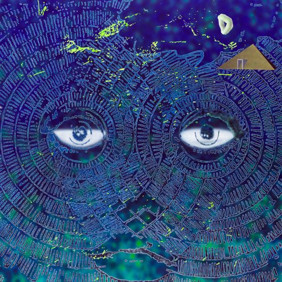 Apollo under the sea by Rao Weiyi contemporary artwork Painting