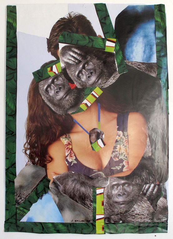Evolution by Don Driver contemporary artwork Painting