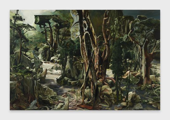 Borrow Every Forest by Emma Webster contemporary artwork Painting