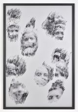 Caches by Christian Boltanski contemporary artwork print