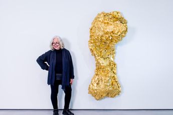 Contemporary art exhibition Lynda Benglis Encounters Giacometti x Lynda Benglis at Barbican London United Kingdom