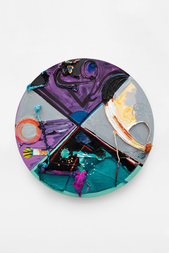 Hourglass Black by Rachel Eulena Williams contemporary artwork Painting