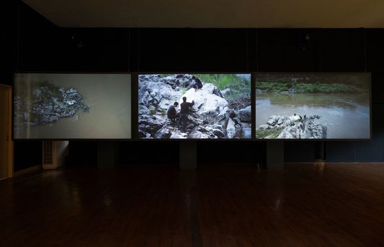 Path. 14 The River Flows Two Ways by Boedi Widjaja contemporary artwork Moving Image