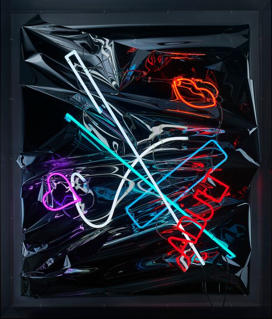 Untitled by Anselm Reyle contemporary artwork Painting