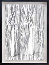 Wood and candle light by Seung Ae Lee contemporary artwork painting photography print works on paper