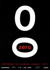 Kunsthaus Zurich Zero by Almir Da Silva Mavignier contemporary artwork print