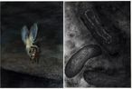 100 Questions 50 Lies A Recital of True Events by Philippe Parreno contemporary artwork Painting