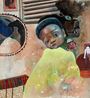 Ghost plaiters by Ndidi Emefiele contemporary artwork Painting