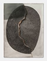Rift at  by Ali Kaaf contemporary artwork drawing works on paper