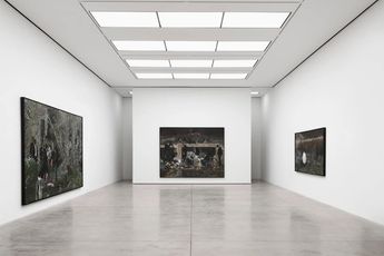 Contemporary art exhibition Cinga Samson Ukuphuthelwa at White Cube New York United States