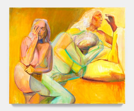 Fleshed Out by Joan Semmel contemporary artwork Painting