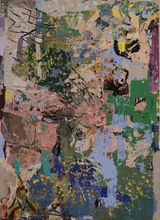 Trace IV by Chanakya School contemporary artwork textile