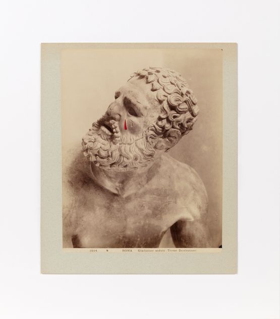 The Boxer by Simon Wachsmuth contemporary artwork Works on Paper