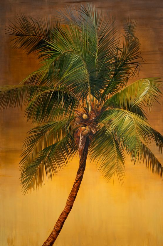 Palm 1 by Christopher Bassi contemporary artwork Painting