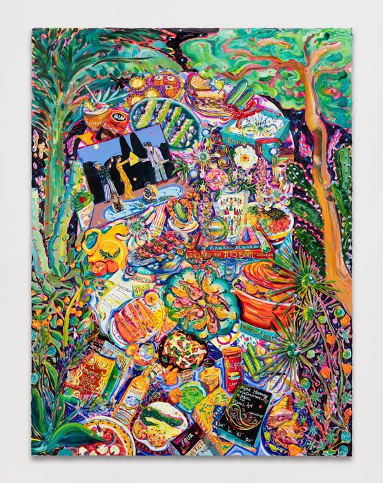 To Live and To Dine in LA You Taste Like Home The Real McCoy by Kate Pincus-Whitney contemporary artwork Painting