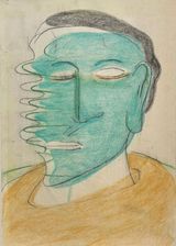 Untitled by Anastasia Bay contemporary artwork drawing works on paper