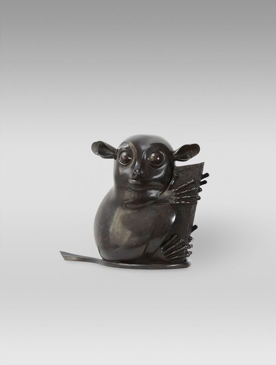 Yoda the Tarsier by Daniel Daviau contemporary artwork Sculpture