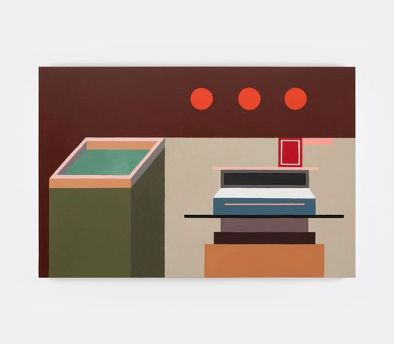 coming back from Egypt 2 by Nathalie Du Pasquier contemporary artwork Painting
