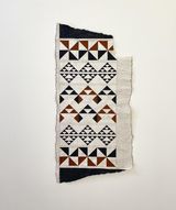 Taparau II by Nikau Hindin contemporary artwork textile