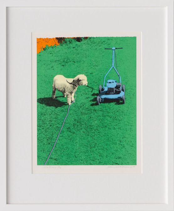 VACATION by Denys Watkins contemporary artwork Print