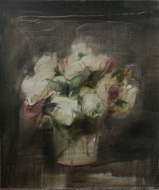 Study after Henri Fantin-Latour I by Jake Wood-Evans contemporary artwork Painting
