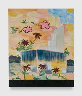 just let the flowers bloom for Baldwin Hills by EJ Hill contemporary artwork painting