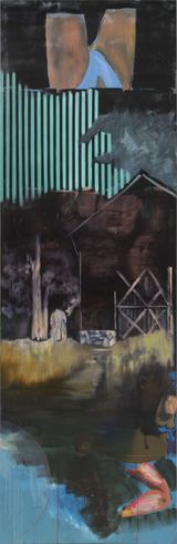 Mental Hospital by Matthieu Ronsse contemporary artwork painting
