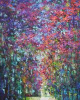 THE SPACE BETWEEN by Nessi Penman contemporary artwork painting