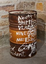 Amoral U235 dealings Gary Sullibhaine by Tennant Creek Brio contemporary artwork sculpture