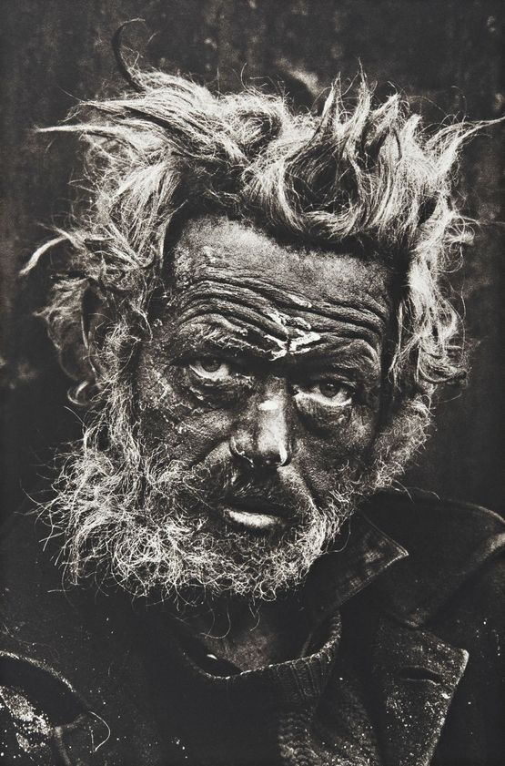 Homeless man east London by Don Mccullin contemporary artwork Photography