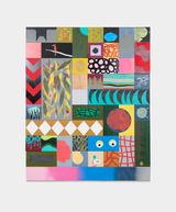 Any Port in a Storm by Matthew Kirk contemporary artwork mixed media painting