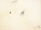 Untitled by Joan Miro contemporary artwork drawing