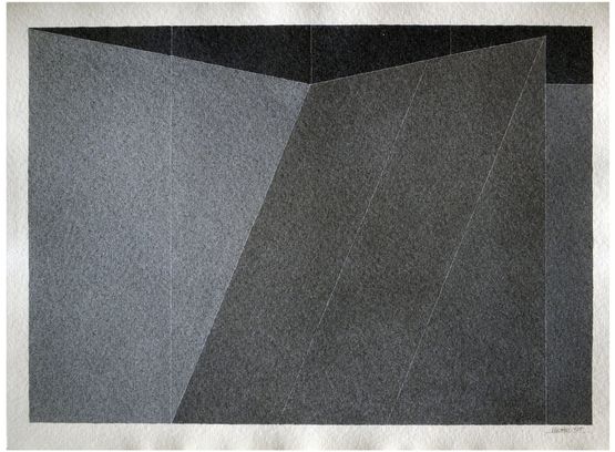 Senza titolo by Giuseppe Uncini contemporary artwork Works on Paper