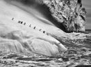 Chinstrap penguins on an iceberg between Zavodovski and Visokoi islands South Sandwich Islands by Sebastiao Salgado contemporary artwork Photography
