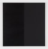 Untitled Lamp Black No. 25 by Callum Innes contemporary artwork painting
