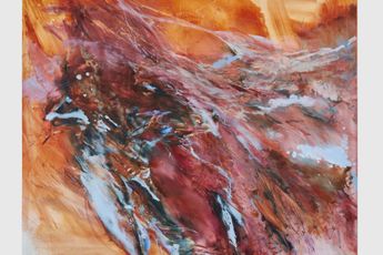 Contemporary art exhibition Kylie Manning The Mudlarkers at Pace Gallery London United Kingdom