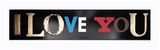 I Love You by Peter Blake contemporary artwork print