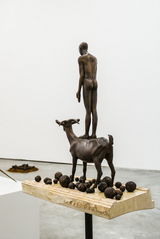 Driving out Flocks of Sheep and Ashes All Over the Mountain by Chen Xiaoyun contemporary artwork sculpture