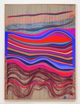 I Dream in Color by Samantha Thomas contemporary artwork drawing painting textile