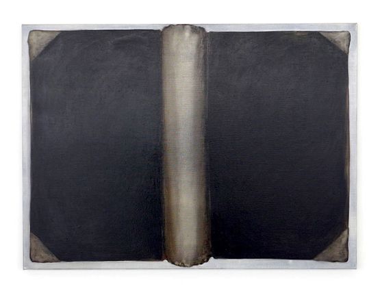 Open Book by Patrick Pound contemporary artwork Painting